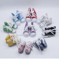 Motorcycle Side Stand Funny Cute Mini Shoe Bicycle Foot Support Motor Bike Kickstand 7.5cm Toy Accessories. 