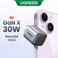 【USB-C GaN】UGREEN 20W 30W GaN Charger PD Fast Type C Charger USB C PD QC3.0 Quick Charging For Samsung Galaxy S25 S24 Ultra A iPhone 16 15 Plus Pro Max OPPO Reno 12 11 A Find N Xiaomi 15 Pro Redmi K70 Pro Huawei Mate 70 Pura 70 nova 13 P40. 