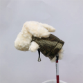 Animal Golf Head Cover Golf Club Cover Animal Hat Cover 3/5 Wood Club Cover Golf Part Supplies. 