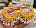 New Style High Quality Chand Bali/Earrings With Stones For Girls & Woman. 