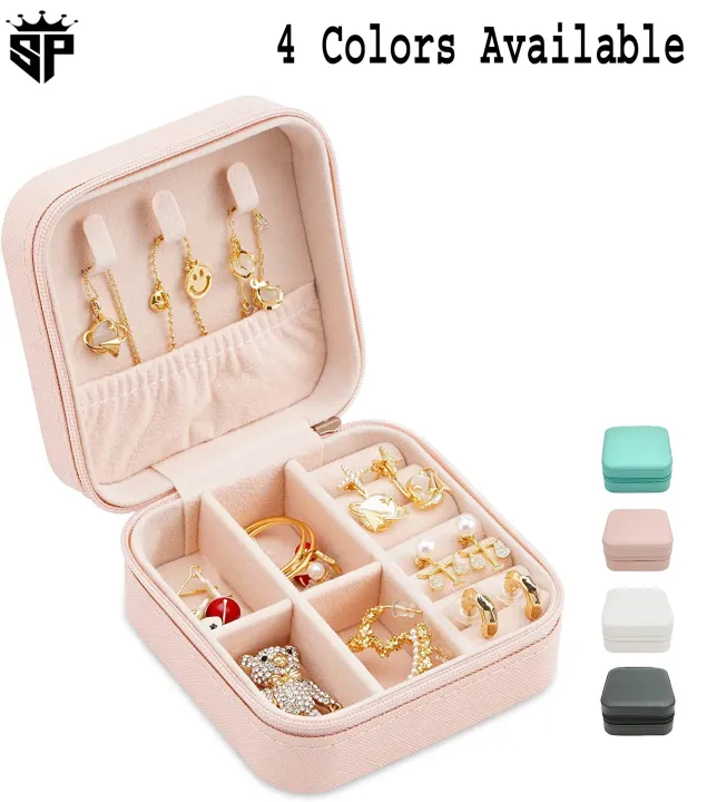 SP%20Dealz%20Small%20Jewellery%20Box%20-%20Mini%20Travel%20Jewellery%20Boxes%20Case,%20Portable%20Faux%20Leather%20Jewellery%20Storage%20Box%20Organiser%20for%20Women%20Girls%20-%20Image%203
