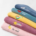 Microfiber Thick Coral Fleece Absorbent Quick-drying Cap Confinement Cap Women's Bag Turban Shower Cap Household Dry Hair Towel 1Pcs. 