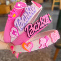Cute Barbie Princess Headband Sweet Girl Women Plush Hairband Female Casual Temperament Head Hoop Hair Accessories. 