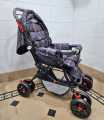 Kids Baby Pram Stroller Adjustable Handle Adjustable Seat 8 Wheel With Lock Smart Stroller with Basket. 