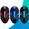 GMO2 Wired USB Optical Gaming Mouse – Sleek Design, RGB Backlight & Smooth Control. 
