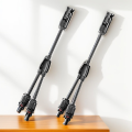 MC4 Y Branch Connector For Solar Plates | 1 Pair Of Y Connector | MC4 Y Connector For Solar Pannel 2 To 1. 