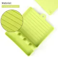 Kitchen Spoon Holders Fork Spatula Rack Shelf Tong Hooks Organizer Plastic Spoon Rest Mat With Drip Pad Chopsticks Holder Non Slip Spoons Pad Kitchen Utensil Silicone Utensil Heat Resistant Kitchen Gadgets And Cooking Tools. 