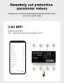 4P 100A Tuya WiFi Three Phase Smart Life Auto-Reclosing Over Under Voltage Protector Smart Meter Timer Switch Circuit Breaker. 