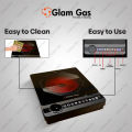 Glam Gas Energy-Saving Ceramic Cooktop with LED Display and Overheating Protection HOT GLOW-12. 