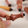 Wedding Invitation Printing DIY Craft Wood Handle Wood Color Wax Sealing Stamp Paint Seal. 