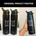 BTS ARMY Bottle Stainless Steel Water bottle Stylish BT21 (600 ML). 