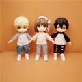 HOUZIWA New 1/12 BJD Doll Clothes OB11 Doll T-shirt. 