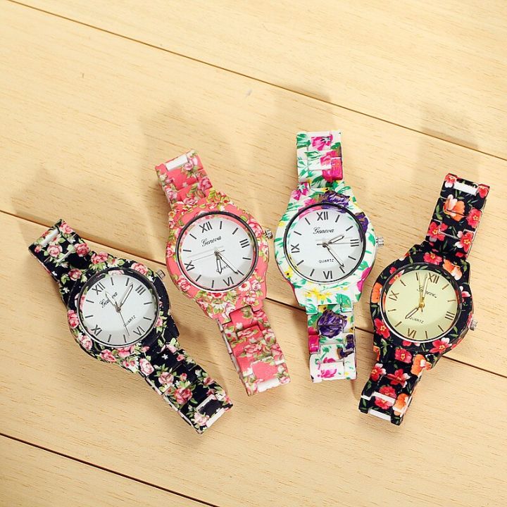 Pack%20of%202%20-%20Girl's%20Floral%20Design%20Watches%20With%20out%20box.%20-%20Image%202