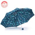 RST Manual 5 folding mini pocket umbrella Women sun resistant  light umbrella girl portable Outdoor windproof Umbrella lady waterproof travel umbrella. 