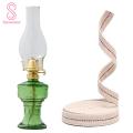 Stable Flame Premium Cotton Red Stitch Oil Burner for Safe Hurricane Lanterns Essential Kerosene Lamp Accessories Kerosene Lamp. 