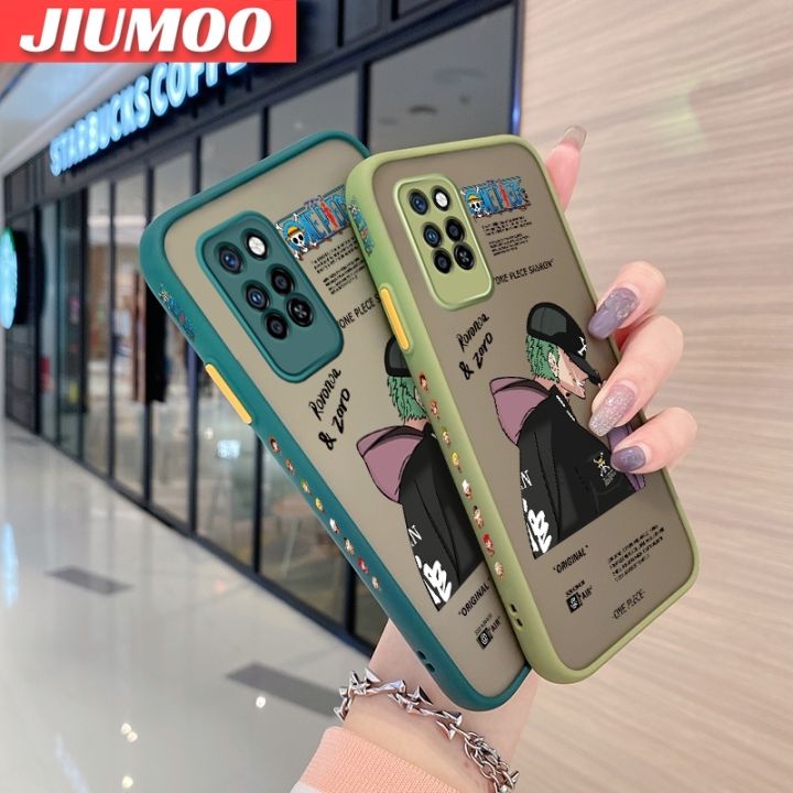 JIUMOO%20For%20Infinix%20Note%2010%20Pro%20Infinix%20Note%2010%20Pro%20NFC%20Case%20With%20Fashion%20Tide%20Brand%20Zoro%20Side%20Edge%20Square%20Silicone%20Frosted%20Transparent%20Hard%20Casing%20Design%20soft%20Cases%20Full%20Cover%20Phone%20Case%20Shockproof%20Protection%20Case%20-%20Image%202