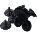 50 Pcs Sturdy Mini Stand Base Small Table Flag Flag Holder Weighted Black Flag Base Office Desk. 