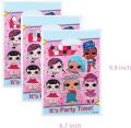 LOL SURPRISE THEME GOODY BAGS ( PACK OF 10 GIFT BAGS ). 