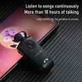 S60 Bluetooth Headset Clip Ears In Lotus With Wire Headphone Retractable Wire Stereo Handsfree Earbuds Ear Blues For Phone. 