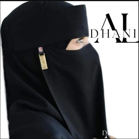 aldhani-arabic Naqab Patti Zip Forhead Niqab Patti for girls and women