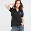 Women's Nasa Logo Embroidered Polo Shirt. 