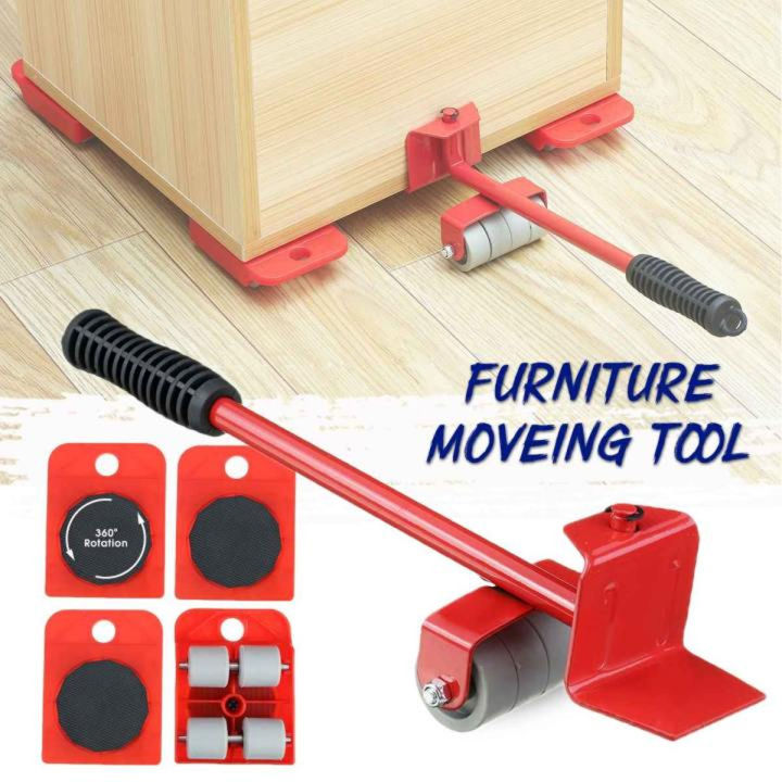 5 in 1 Heavy Furniture Moving Tool Heavy object mover For Moving House ...
