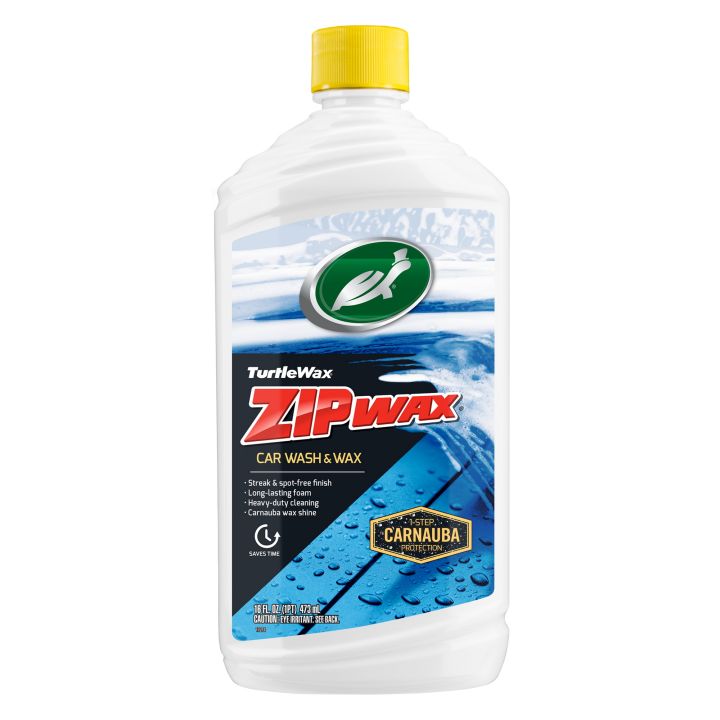 TURTLE WAX - ZIP WAX CAR WASH & WAX - 473 ML