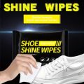 80 Pcs pack shoe cleaning pads wet wipes remove dirt Deep cleaning Shoe wipes. 