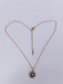 Versace Chain Necklace Pendant-Gold Plated- Jewellery Necklace Set for Girls and Women's. 