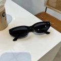 New retro small cat eye sunglasses for men and women with UV 400 protection frame. 