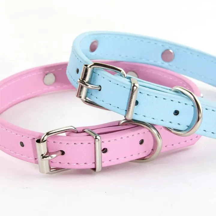 Dog%20Collar%20Leather%20Lead%20Small%20Dog%20Collar%20Puppy%20Supplies%20Pet%20Accessories%20Paws%20Leather%20Collar%20-%20Image%205
