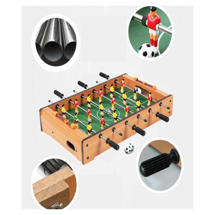 Mini Football Football Soccer Table Soccer Game for kids, family and friends | exciting mini football game set. | perfect size for kids, adults and everyone 6 Rods