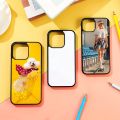 6 Pieces Sublimation Blanks Phone Case Bulk Cover Protective Anti-Scratch Soft Shockproof Slim Covers Compatible With IPhone 14 / 14 Pro /14 Pro Max. 