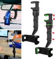 Universal Clip Mobile Phone Holder Multi-Joint Flexible Adjustment 360 Degree Rotatable Multi Scene Rearview Mirror Back Use For Multi Purpose. 