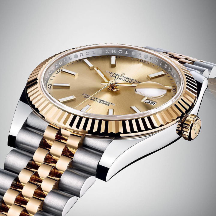 Automatic Oyster Perpetual Luxury and Stylish High Copy Limited Edition Datejust Gold Watches For Mens