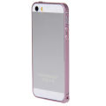 CASE COVER FOR APPLE IPHONE 5S 5 ALUMINIUM METAL BUMPER FRAME MOBILE FASHION. 