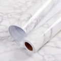Self Adhesive Black Marble Sheet for Kitchen - Anti Oil and Heat Resistant Wallpaper. 