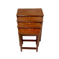 Nest set coffee table  set off 4 pieces. 
