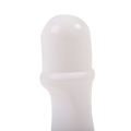 3 Pieces 30ml Plastic Roll On Bottle Empty Refillable White Deodorant Containers With Plastic Roller Ball. 