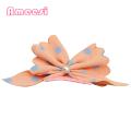 Ameesi Cat Hair Clip Comfortable Polka Dots Pet Cat Dog Bowknot Hair Accessories. 