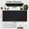 Large Gaming Mouse Pad XL Waterproof Anti-Slip Mousepad for PC Laptop, Full Desk Mat for Gamers & Office Use (Black) by Panorama. 