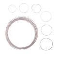 0.4-1.2mm Genuine 925 Sterling Silver Color Wire Thread Metal String Line for Necklace Bracelet Earring Jewelry Making. 