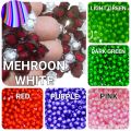 300 PCS TWO TONE SHADE CRYSTAL DIAMOND CUTS BEAD IN 13 DIFFERENT FINEST COLOURS, SIZE 8MM, CUBE SHAPE FOR CRAFT PROJECT DIY SEWING CRAFT SUPPLIES. TWO TONE SHADE CRYSTAL DIAMOND CUTS BEADS.. 