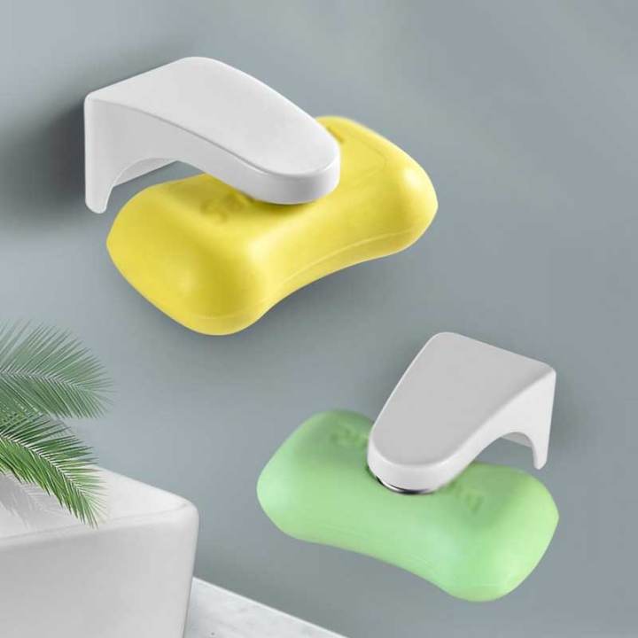 1/3Pcs%20Magnetic%20Holder%20Save%20Space%20Storage%20Rack%20Plastic%20Fashion%20Hanging%20Soap%20Dishes%20Box%20Bathroom%20Supplies%20-%20Image%203