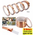 Copper foil conductive tape adhesive EMI 6mm 30M. 