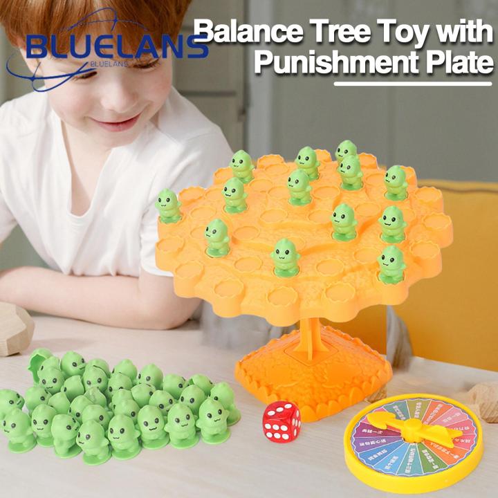 Balance Tree Toy with 45 Dino Chess Pieces Dinosaur Balance Tree Toy Fun Parent-child Interactive Game for Concentration Training Balance Tree Toy Set
