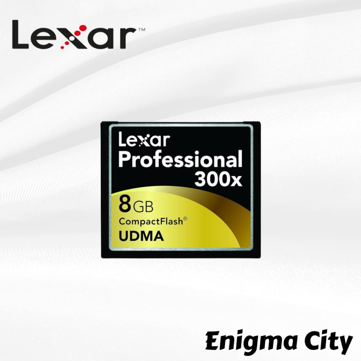 Lexar Professional Series 8 GB 300x UDMA Compact Flash Memory Card - CF Card