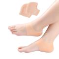 1 Pair Breathable Silicone Ankle Support Protection Ballet Shoe High Heels Cracked Socks Gel Care Tool. 