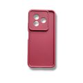 Itel S24 Back Cover Soft Official Clothe Inside Liquid Silicone Camera Protection Phone Case for Itel S24. 