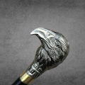Mktaders, Pommel Handle EAGLE Head Thorondor Stick, walking cane, walking stick, hiking stick, aluminum waking canes, best gift for men, old men walking stick. 